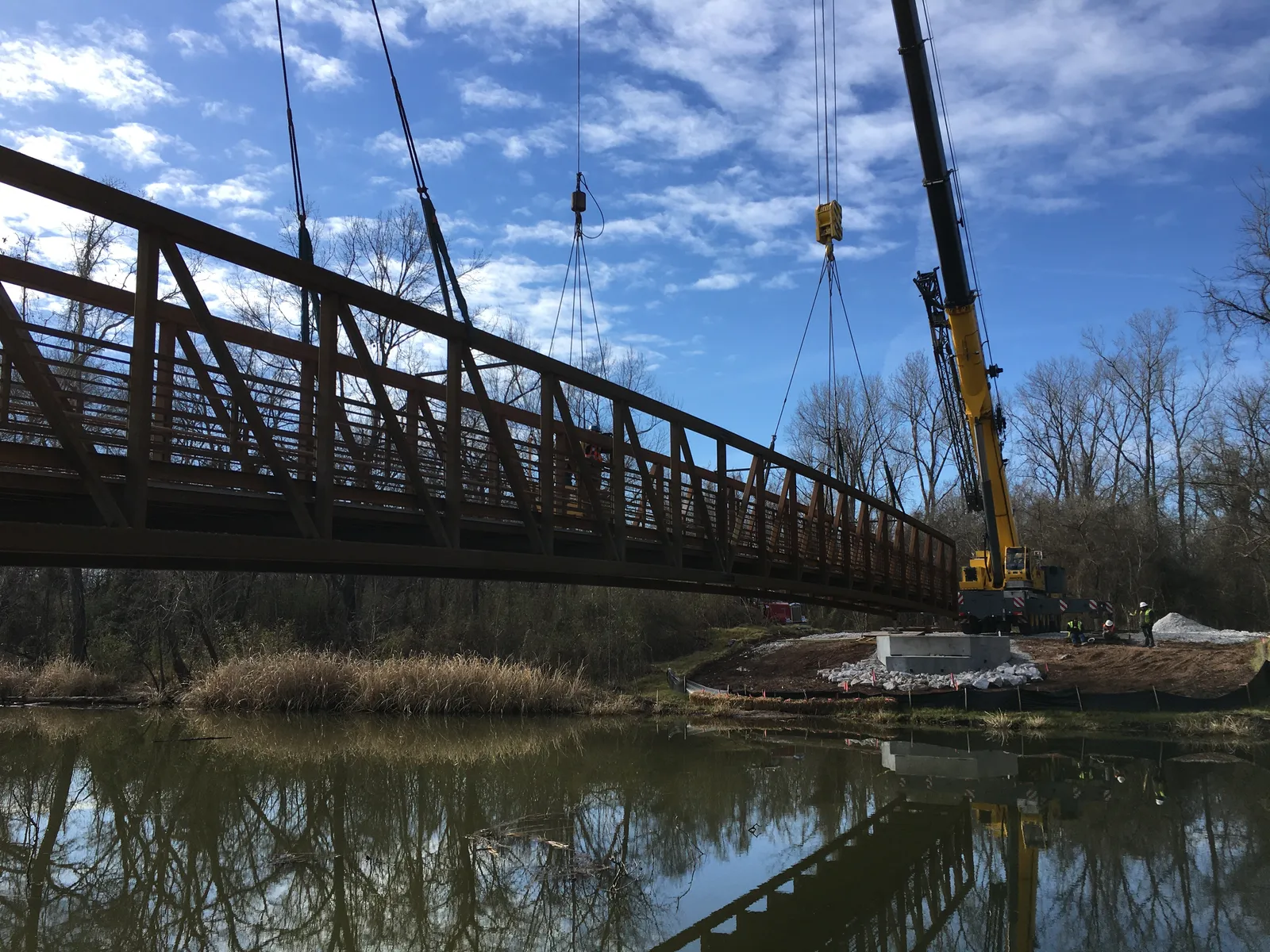 Horton Slough Trail – Pedestrian Bridge